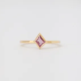 0.50 ct Pink Sapphire Mosaic Stack Ring