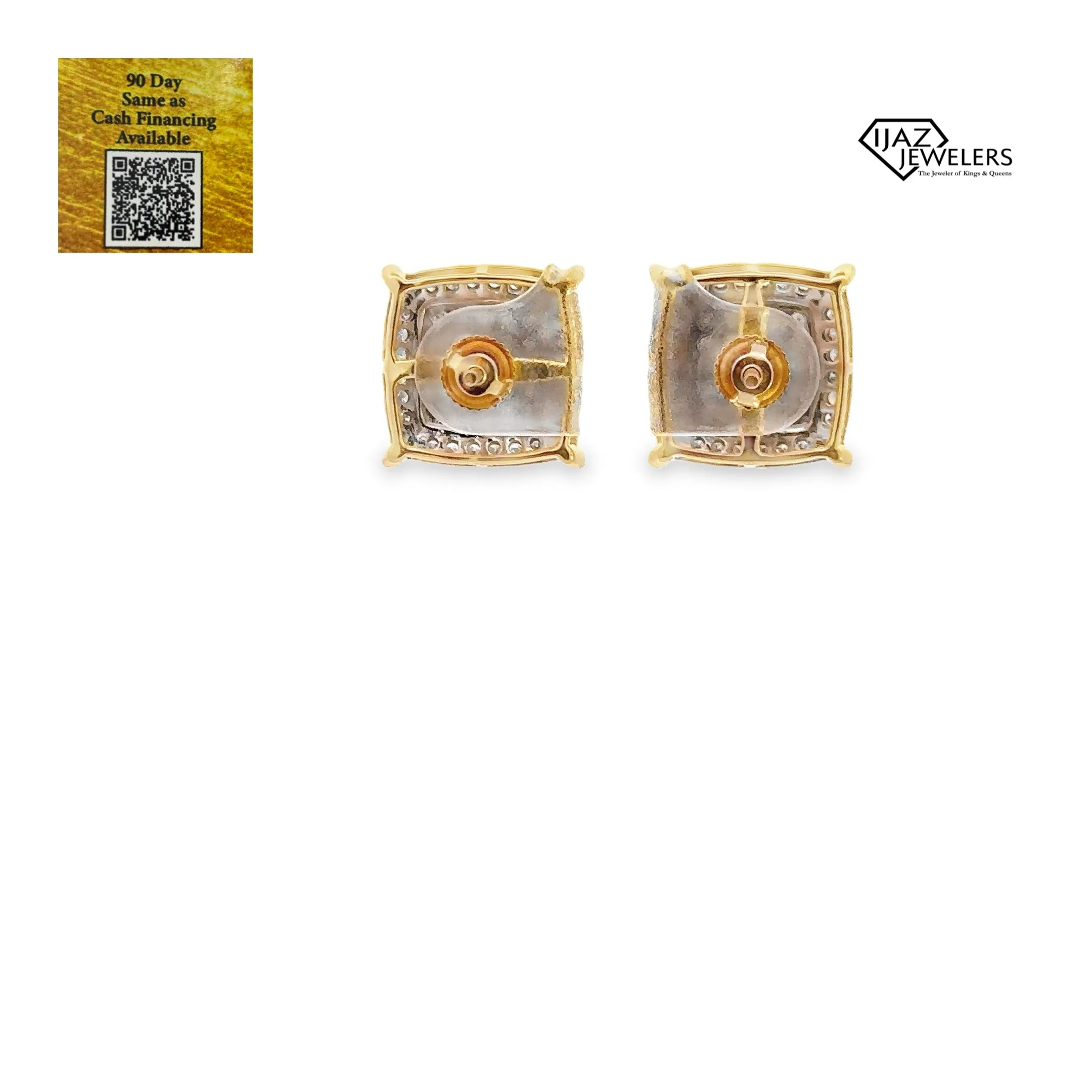 10K Gold 0.52 Diamond Earrings