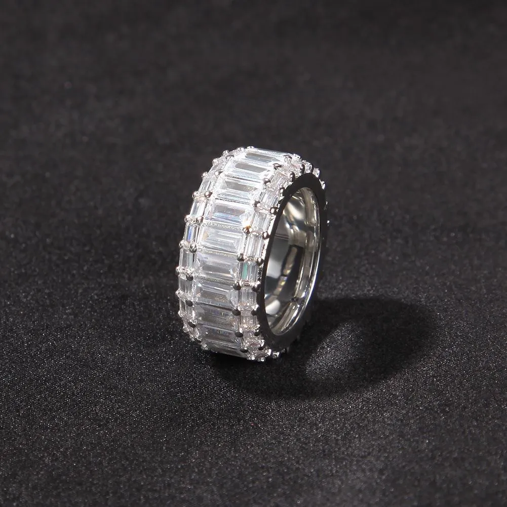 11mm Baguette Diamond Ring