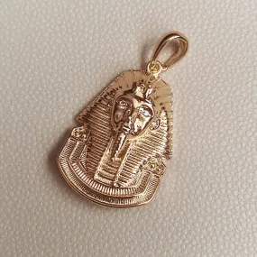 18k Gold Filled Egyptian Pharaoh Pendant