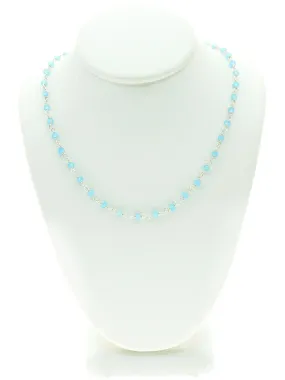 Amazonite Gemstone Choker Necklace