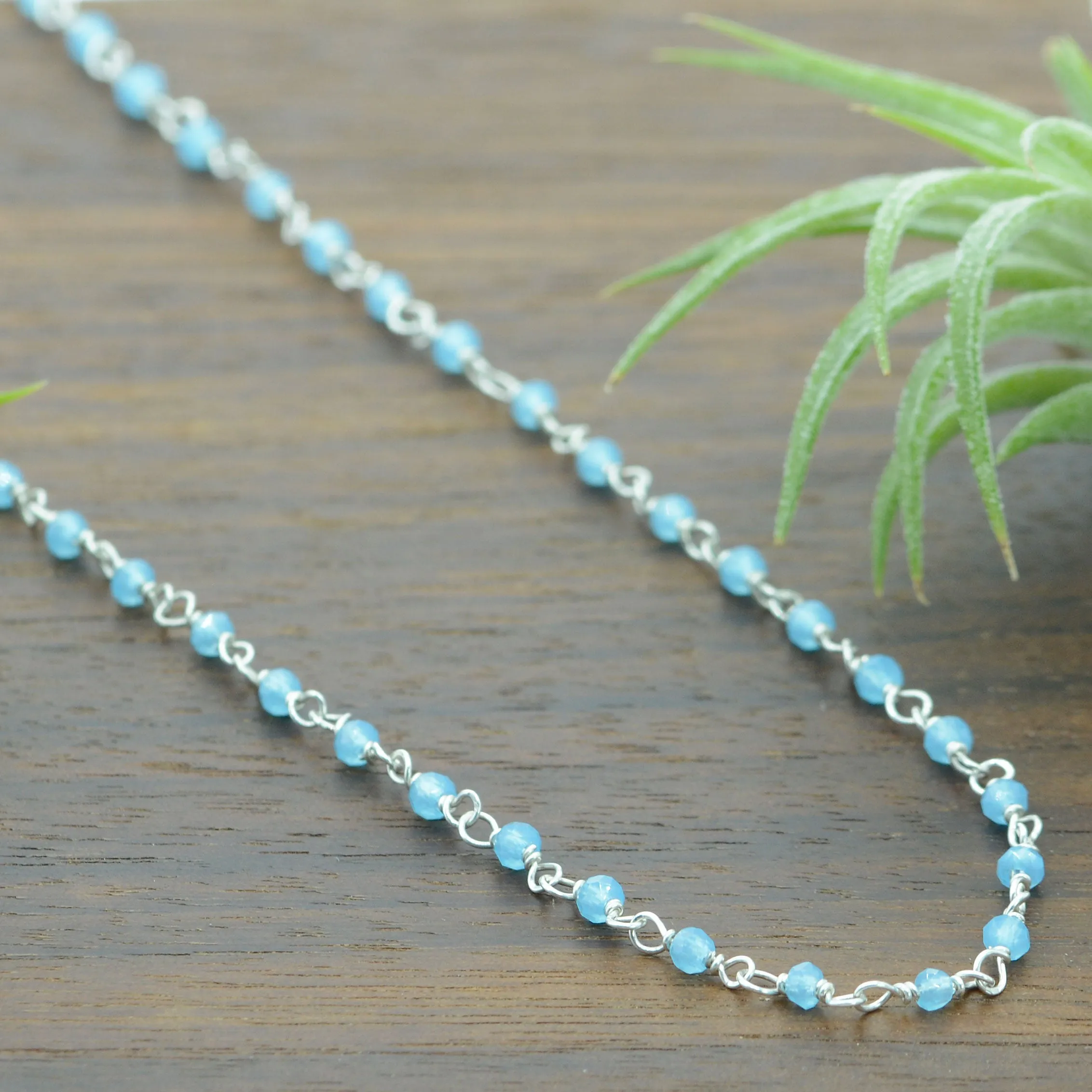 Amazonite Gemstone Choker Necklace