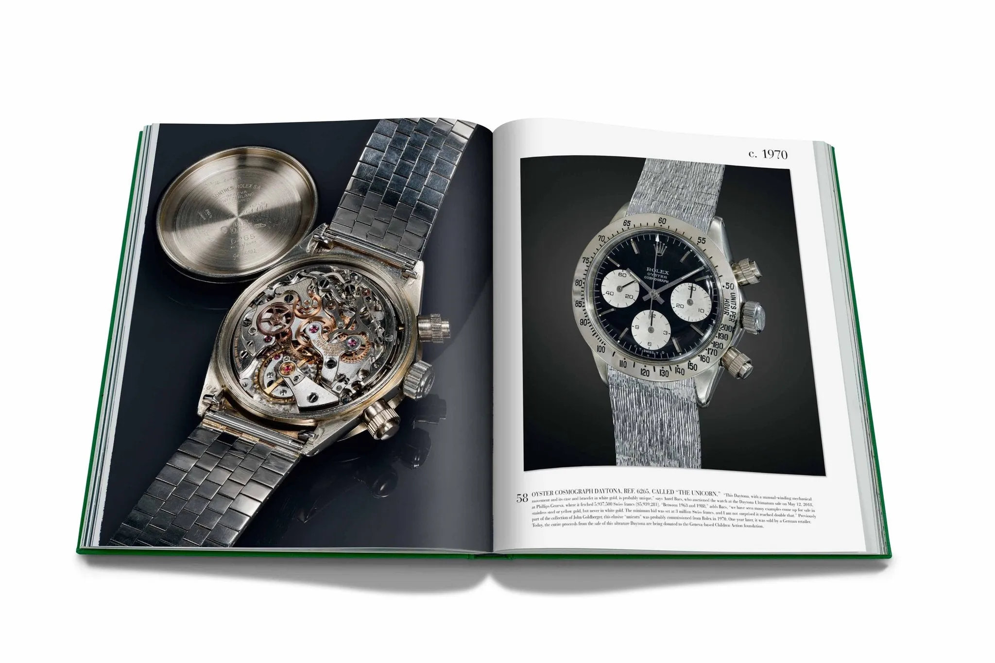 ASSOULINE Rolex: The Impossible Collection Hardcover Book by Fabienne Reybaud