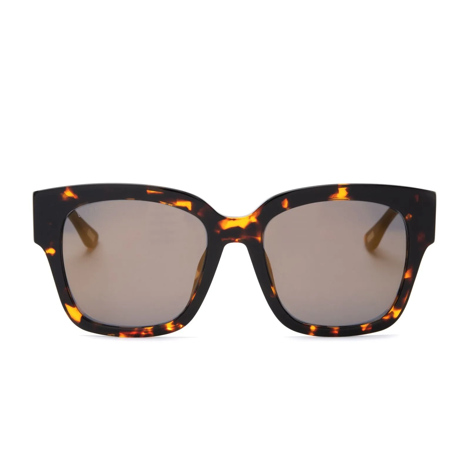 Bella II Dark Tortoise   Gold Mirror   Polarized Sunglasses