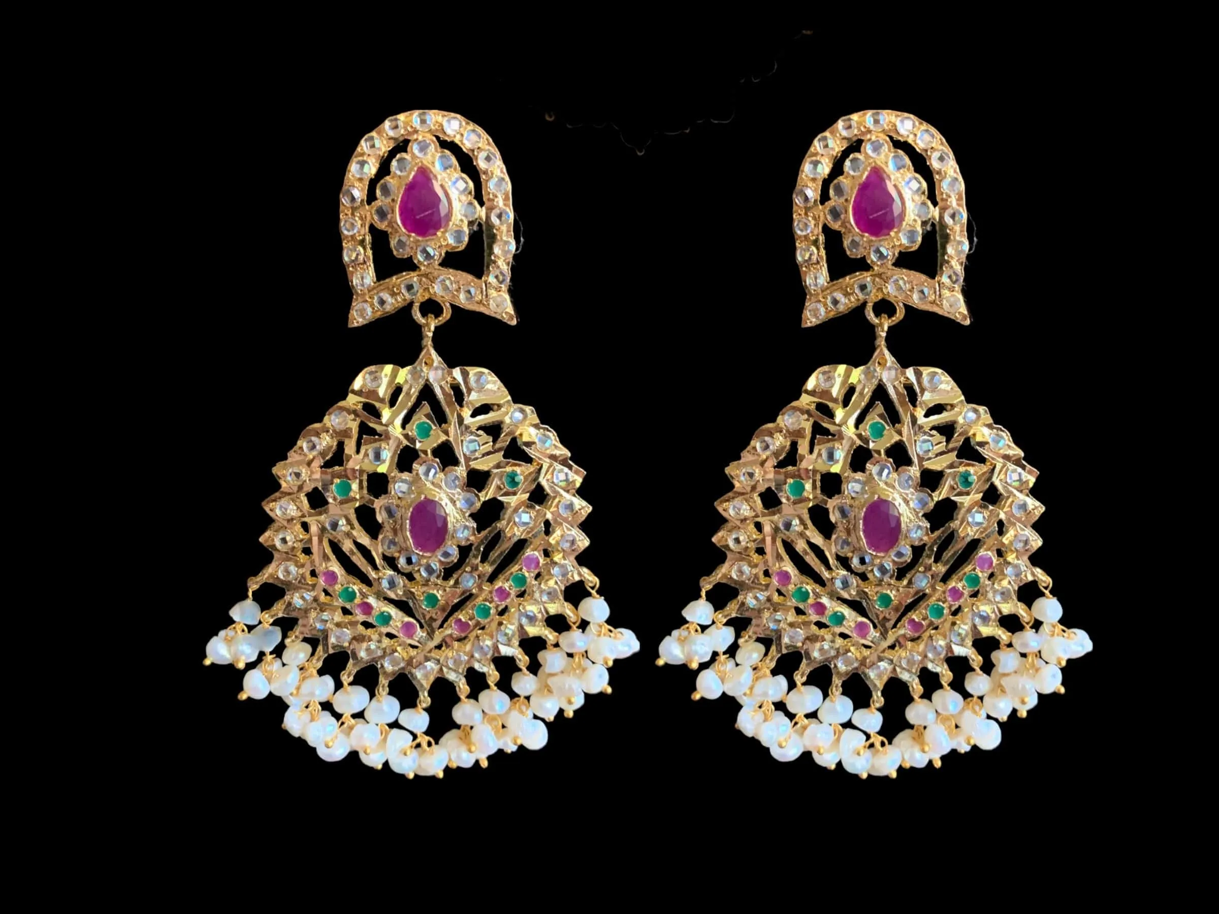 BR65 Gehna bridal set (fresh water pearls  ) (READY TO SHIP)