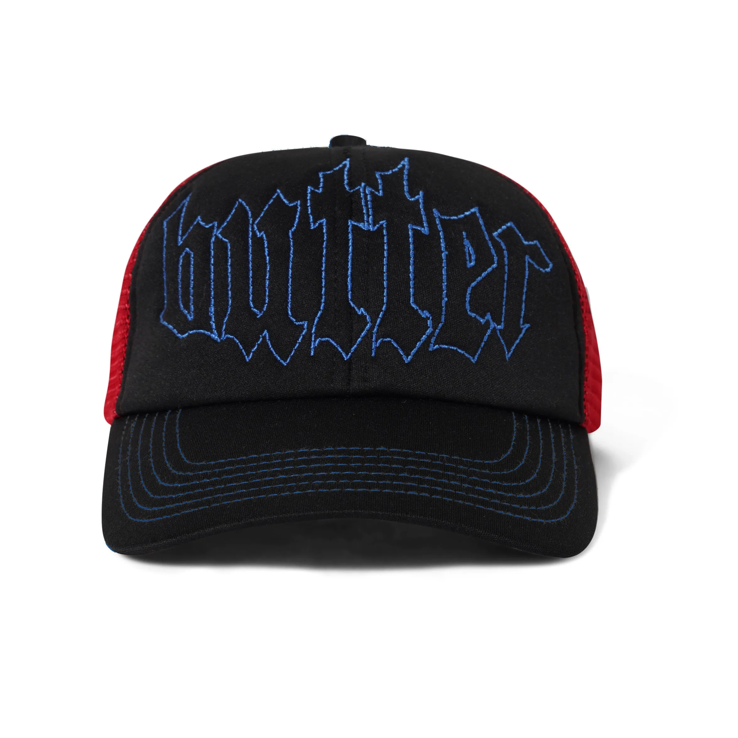 Butter Goods Shock Trucker Cap Black