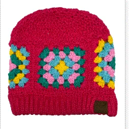 C. C Hand Crochet Hats