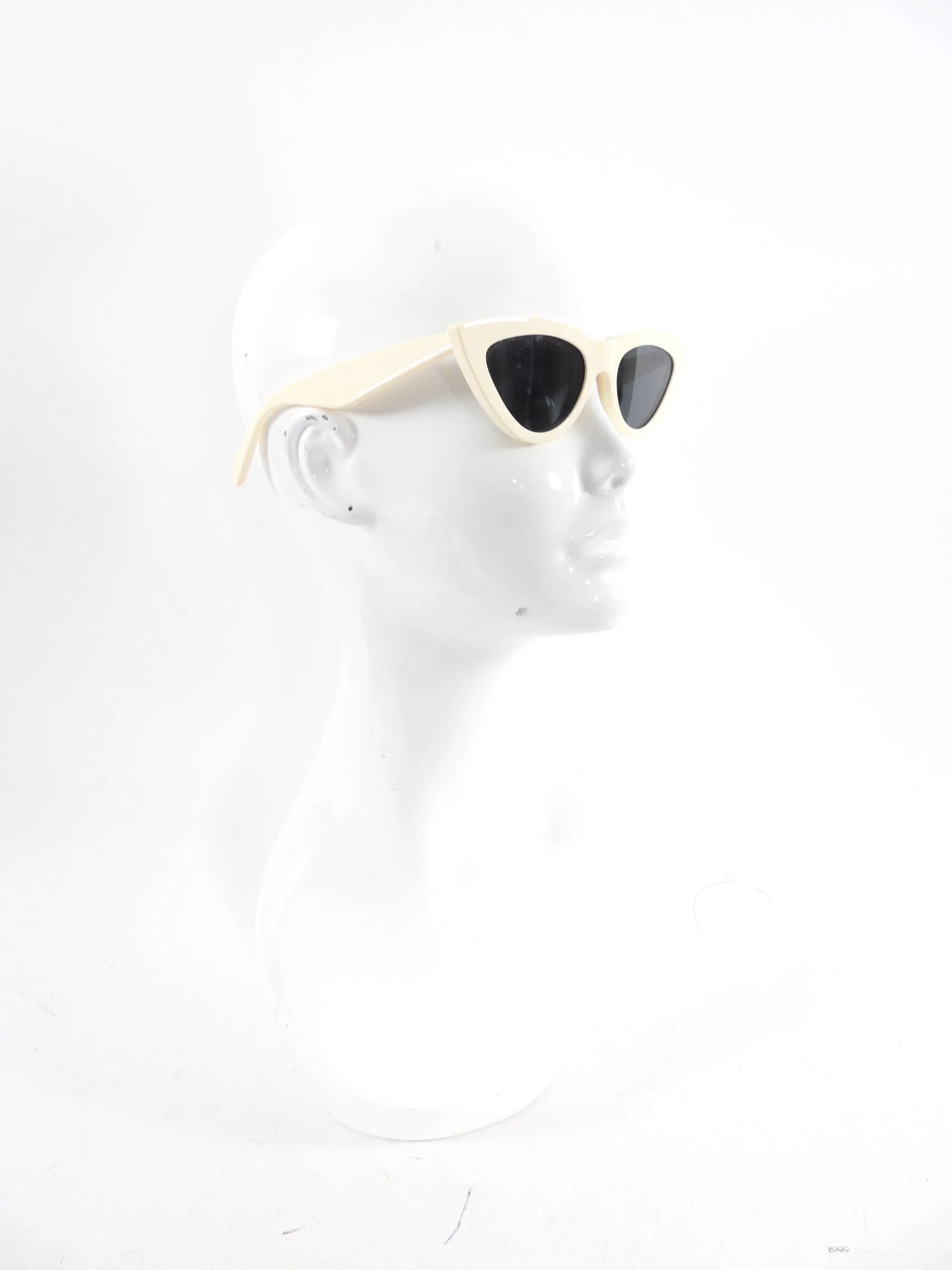 Celine Ivory Cat Eye Sunglasses CL4019N