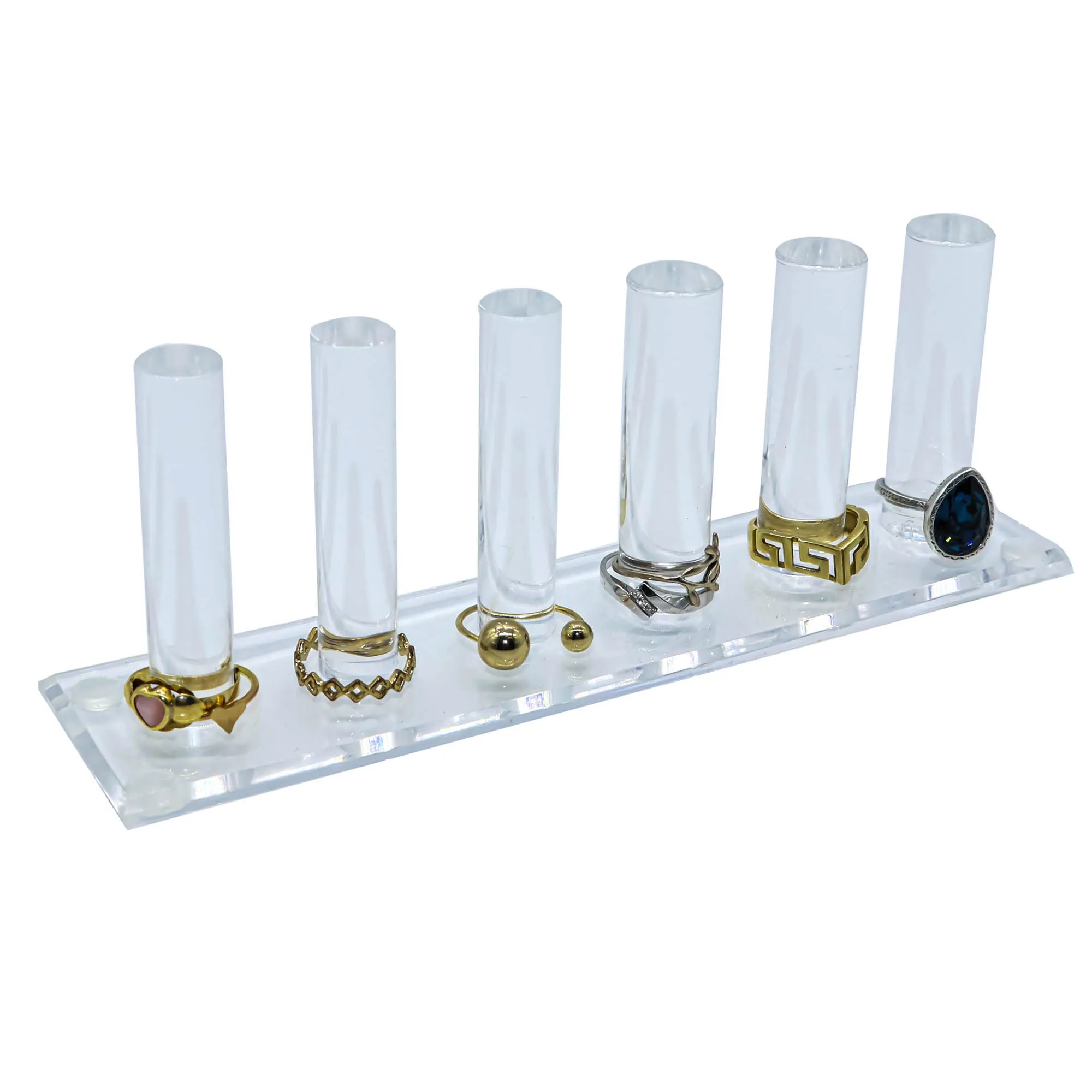 Clear Acrylic Ring Holder Organizer for Jewelry