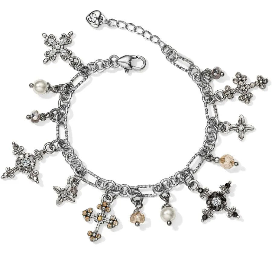 Crosses Of The World Charm Bracelet