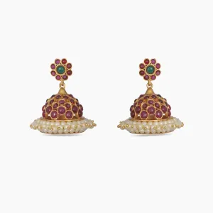 Devika Antique Jhumka Earrings