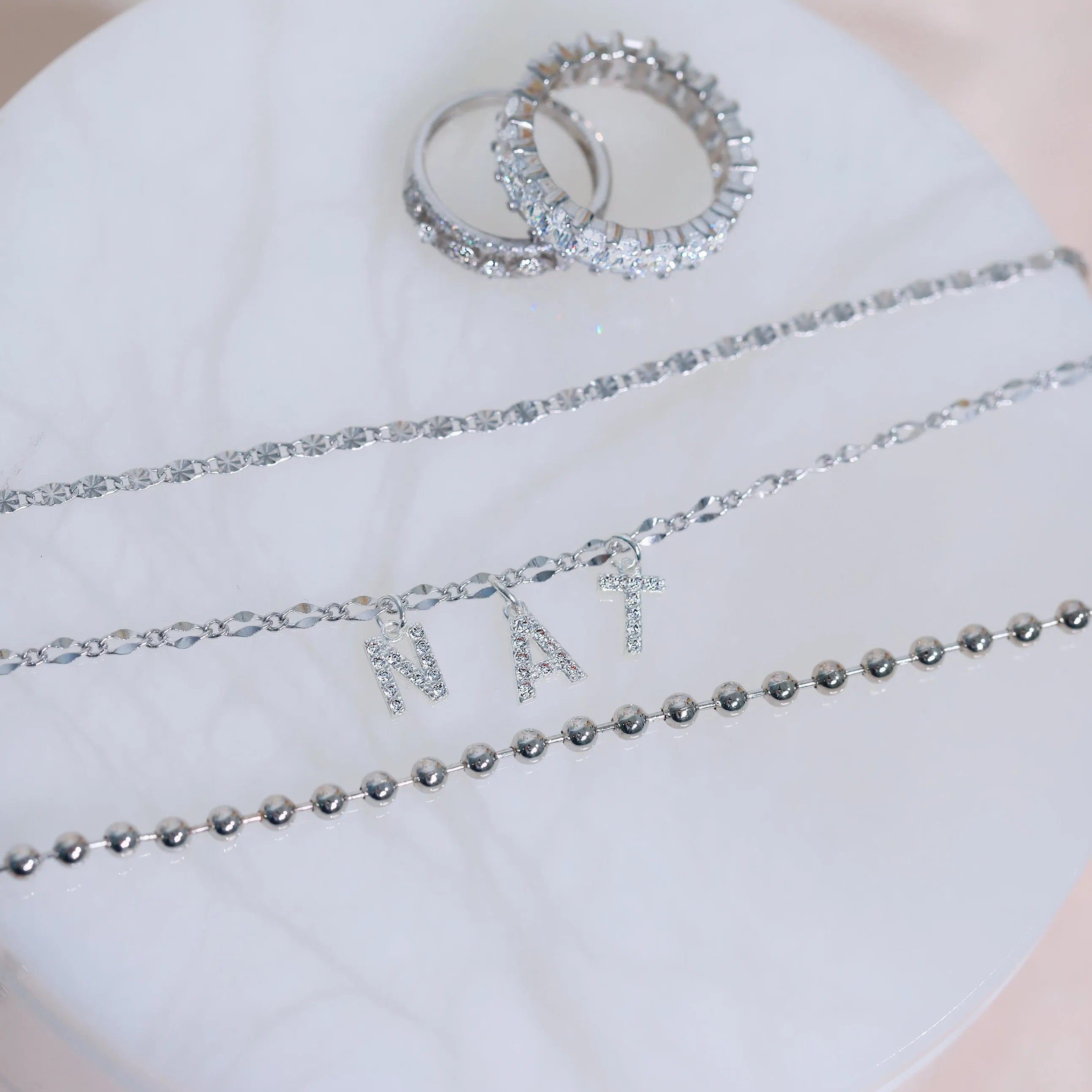 Diamond Name Choker