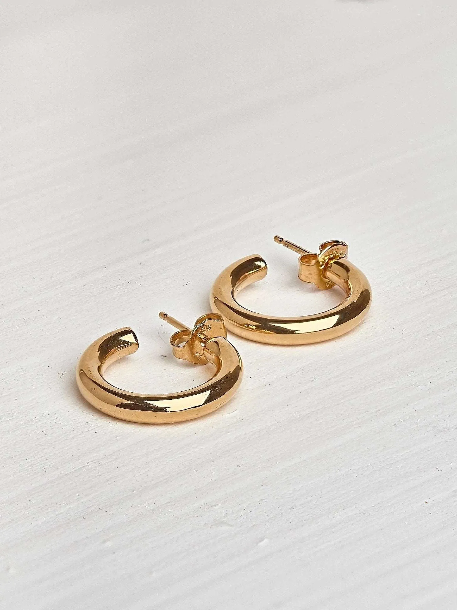 Diva Open Hoop Earrings