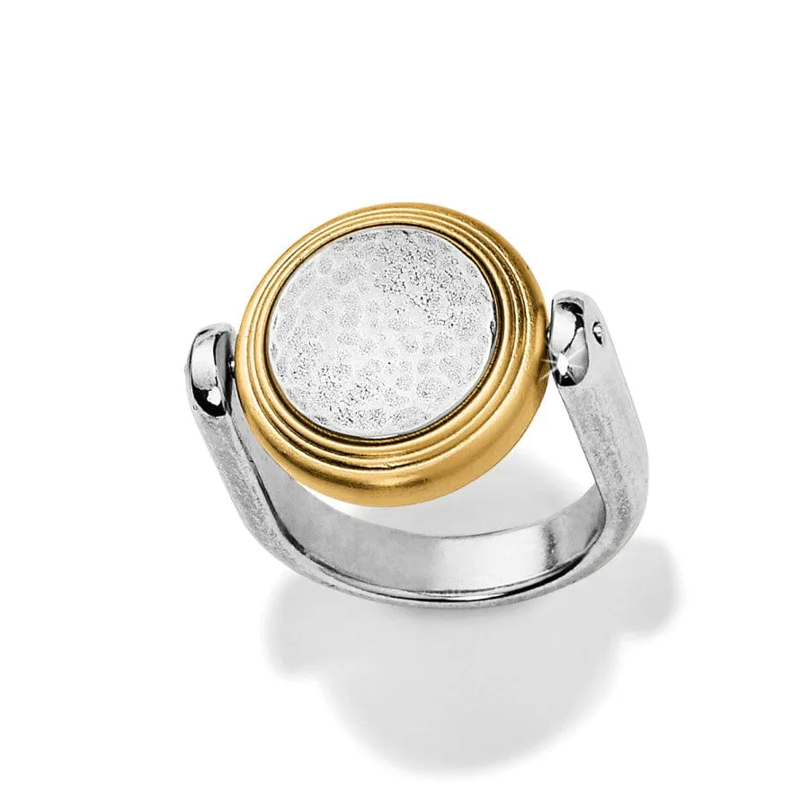 Ferrara Two Tone Reversible Ring