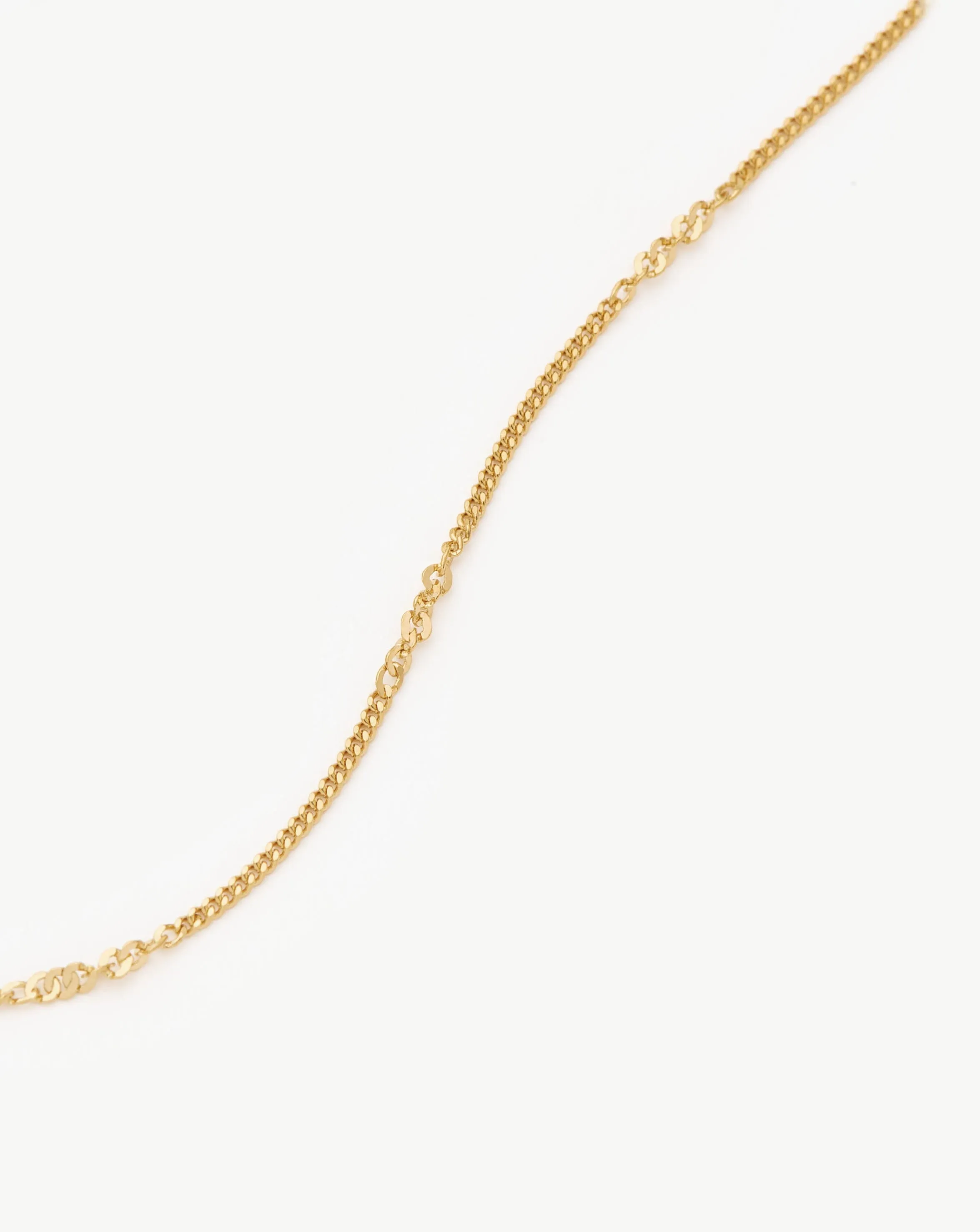 Fine Twisted Curb Chain Choker