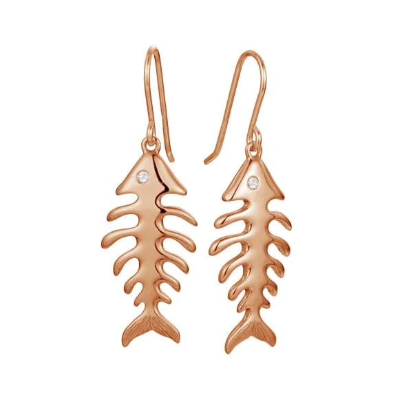 Fishbone Earrings