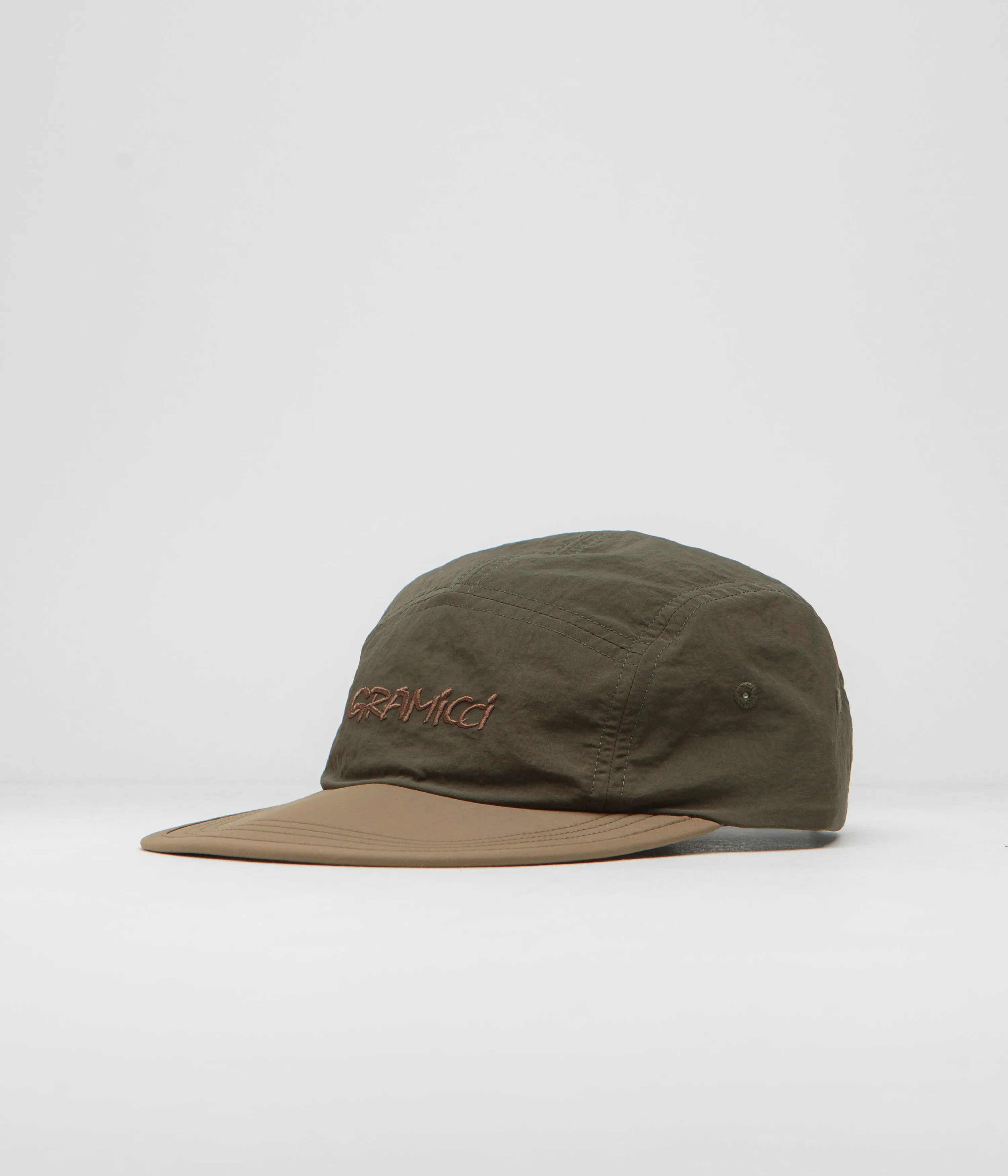 Gramicci Nylon Cap - Deep Olive / Coyote