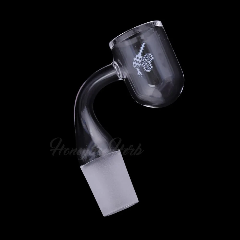 Honey Round Bottom Quartz Banger