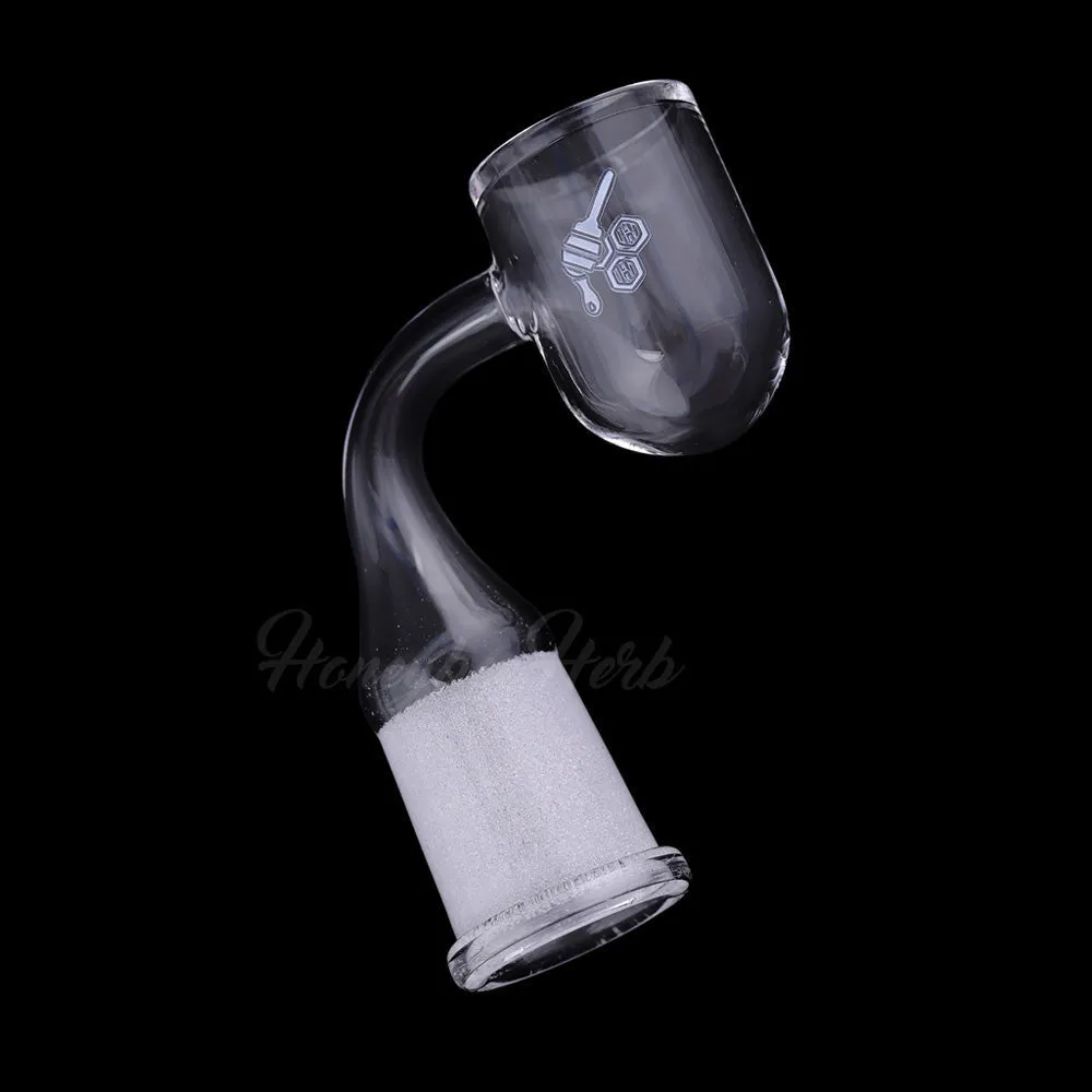 Honey Round Bottom Quartz Banger