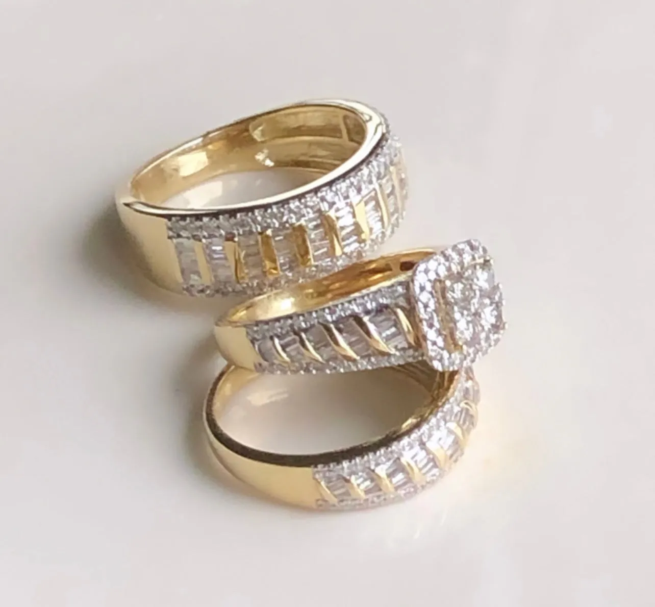 Jessy diamond wedding rings DWT005