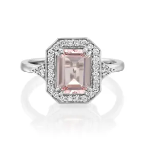 Katerina Ring With Morganite