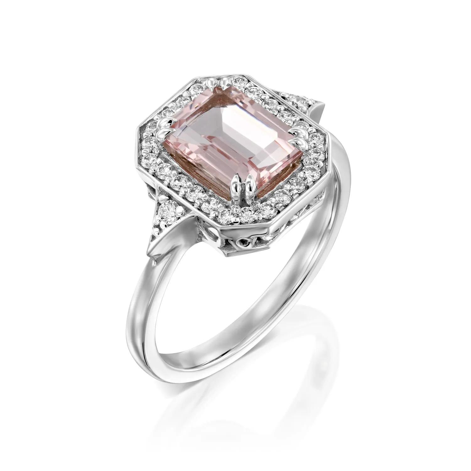 Katerina Ring With Morganite