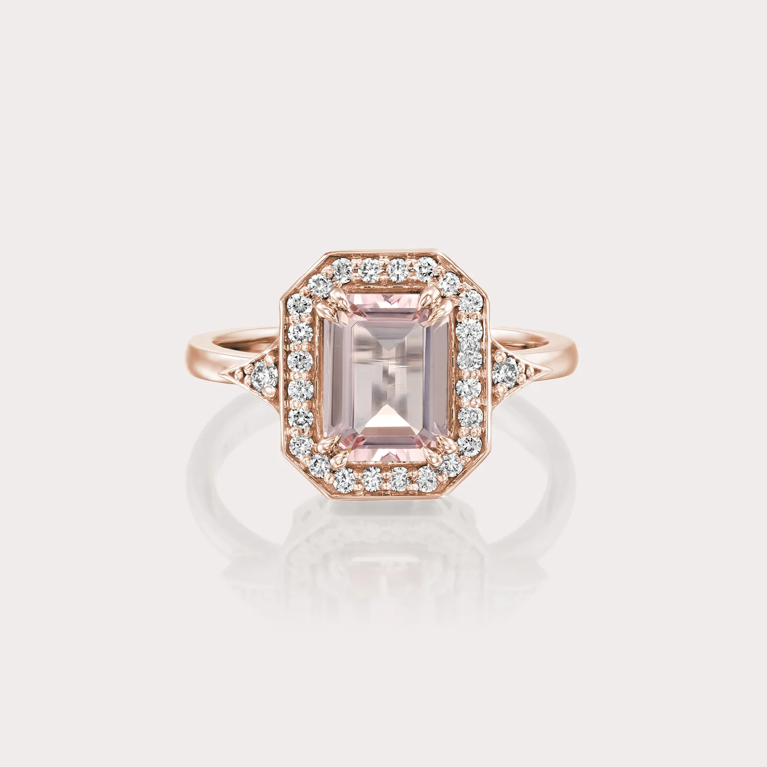 Katerina Ring With Morganite