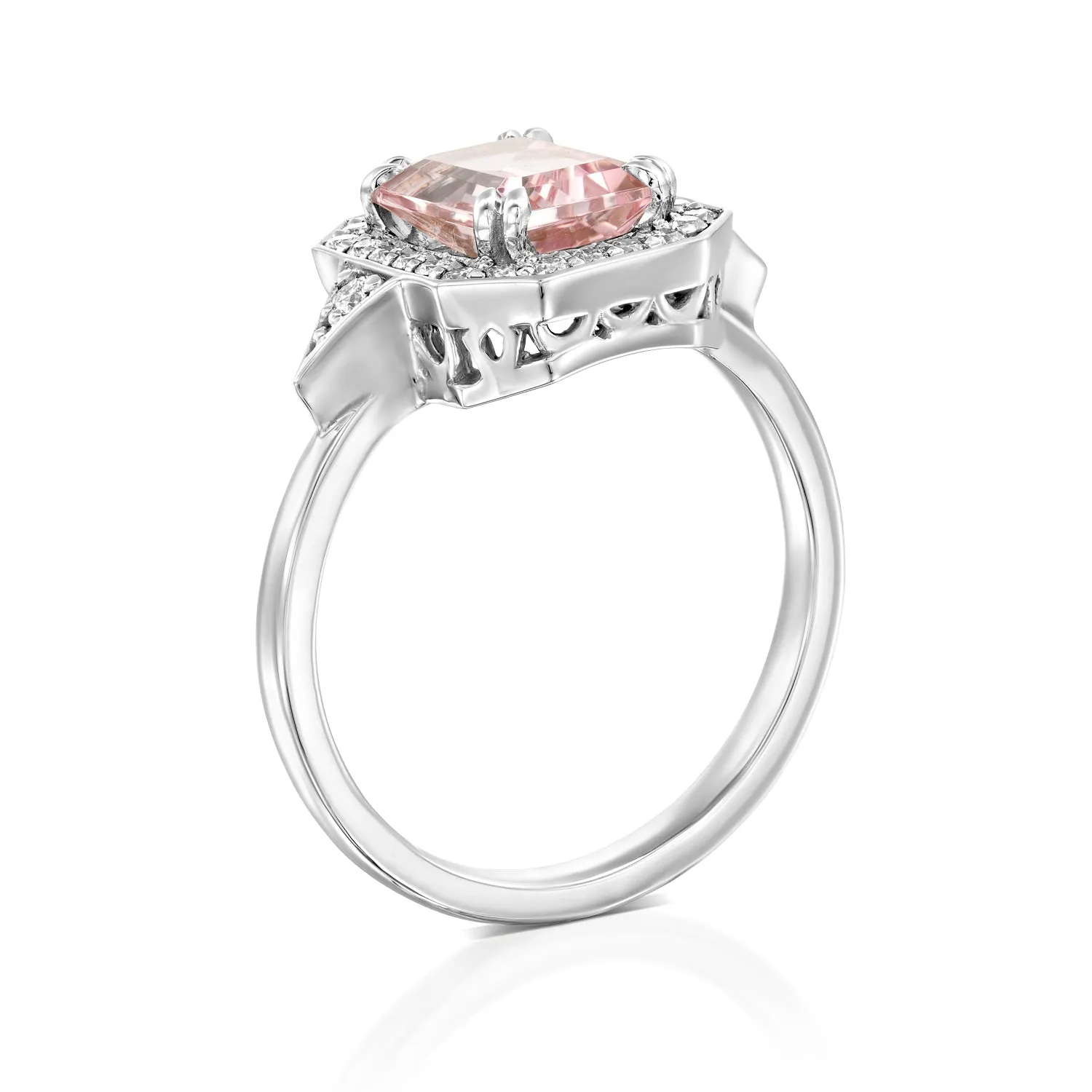 Katerina Ring With Morganite