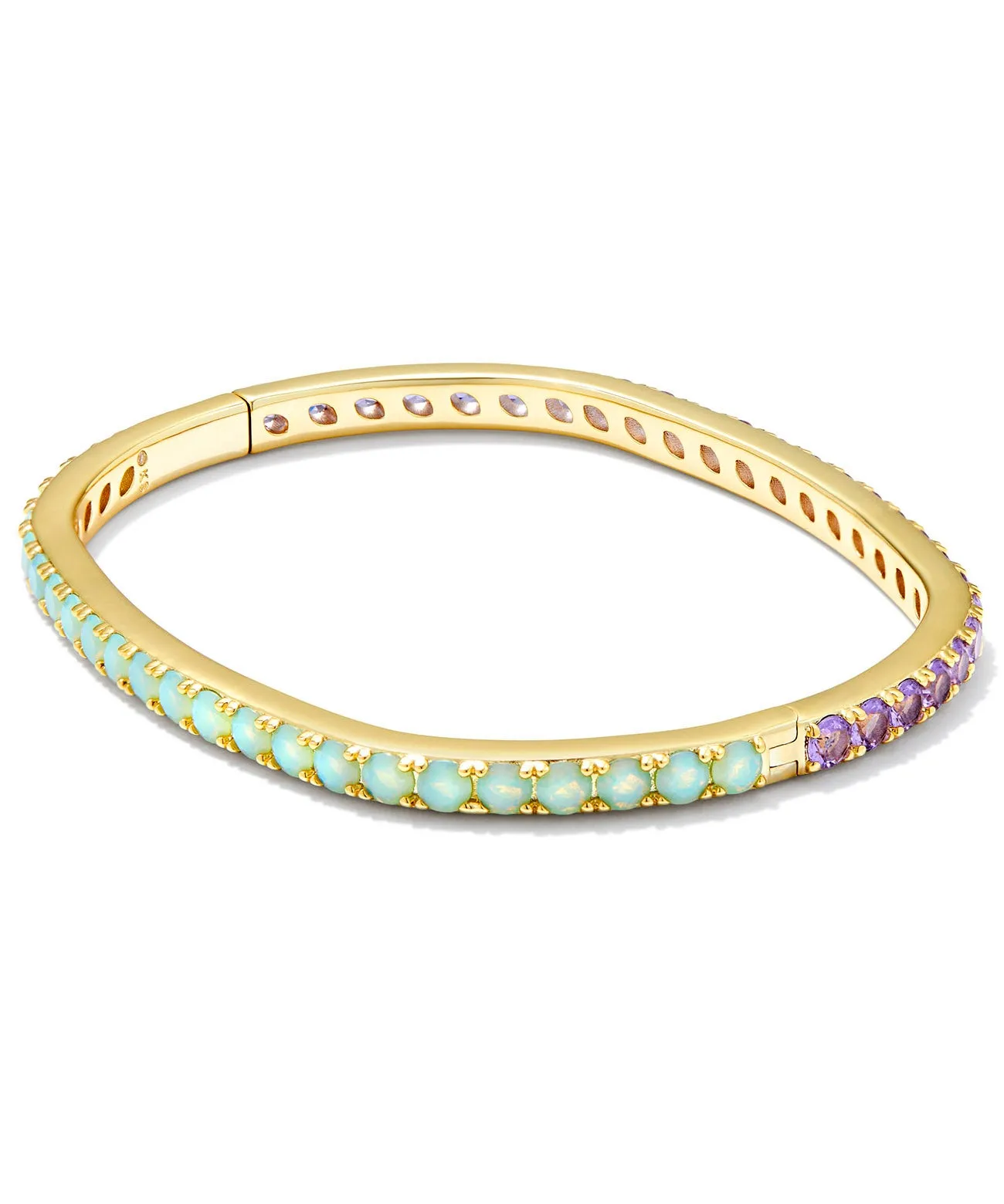 Kendra Scott Chandler Bangle Bracelet - White/Opalite, Pink/Blue OR Green/Lilac