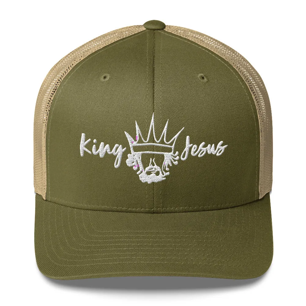 King Jesus Trucker Cap (Multiple Colors)