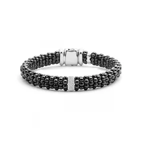 LAGOS Black Caviar Diamond Bracelet