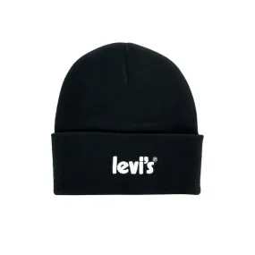 Levi's Beanie cap with embroidered writing 9A8513 023 black