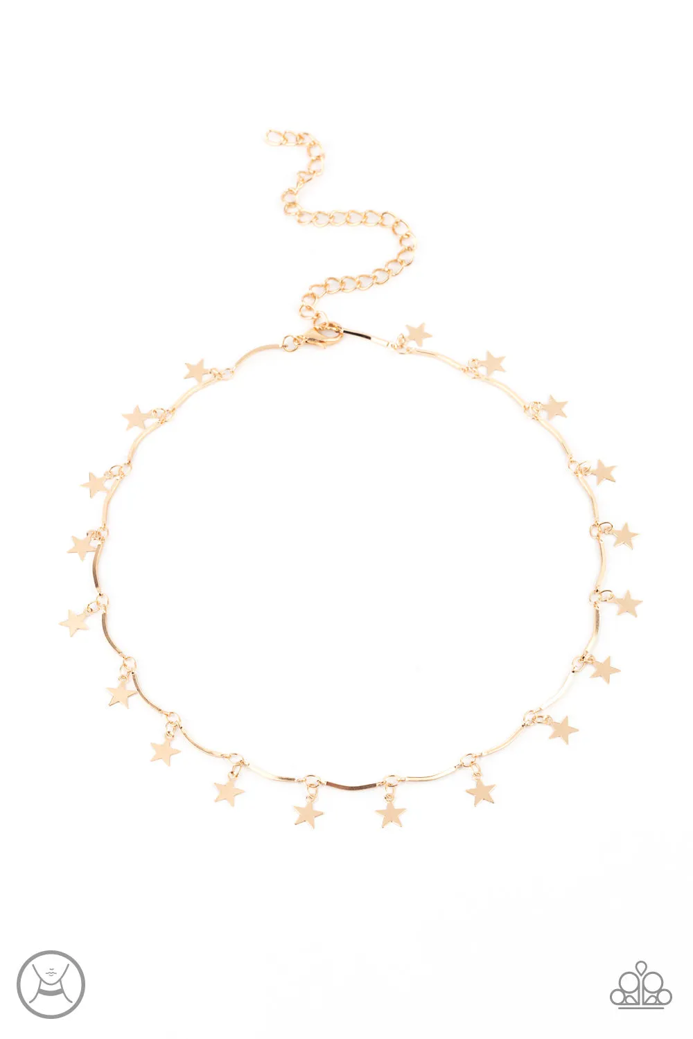 Little Miss Americana - Gold Necklace