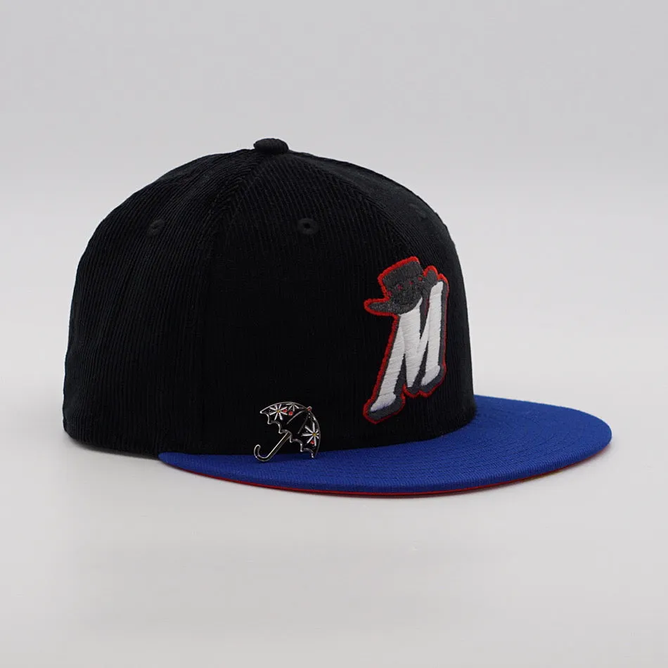 New Era Cap 59Fifty MiLB High Desert Mavericks Corduroy 2 tone No Side Patch FR Exclusive