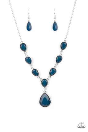 Party Paradise - Blue Paparazzi Necklace