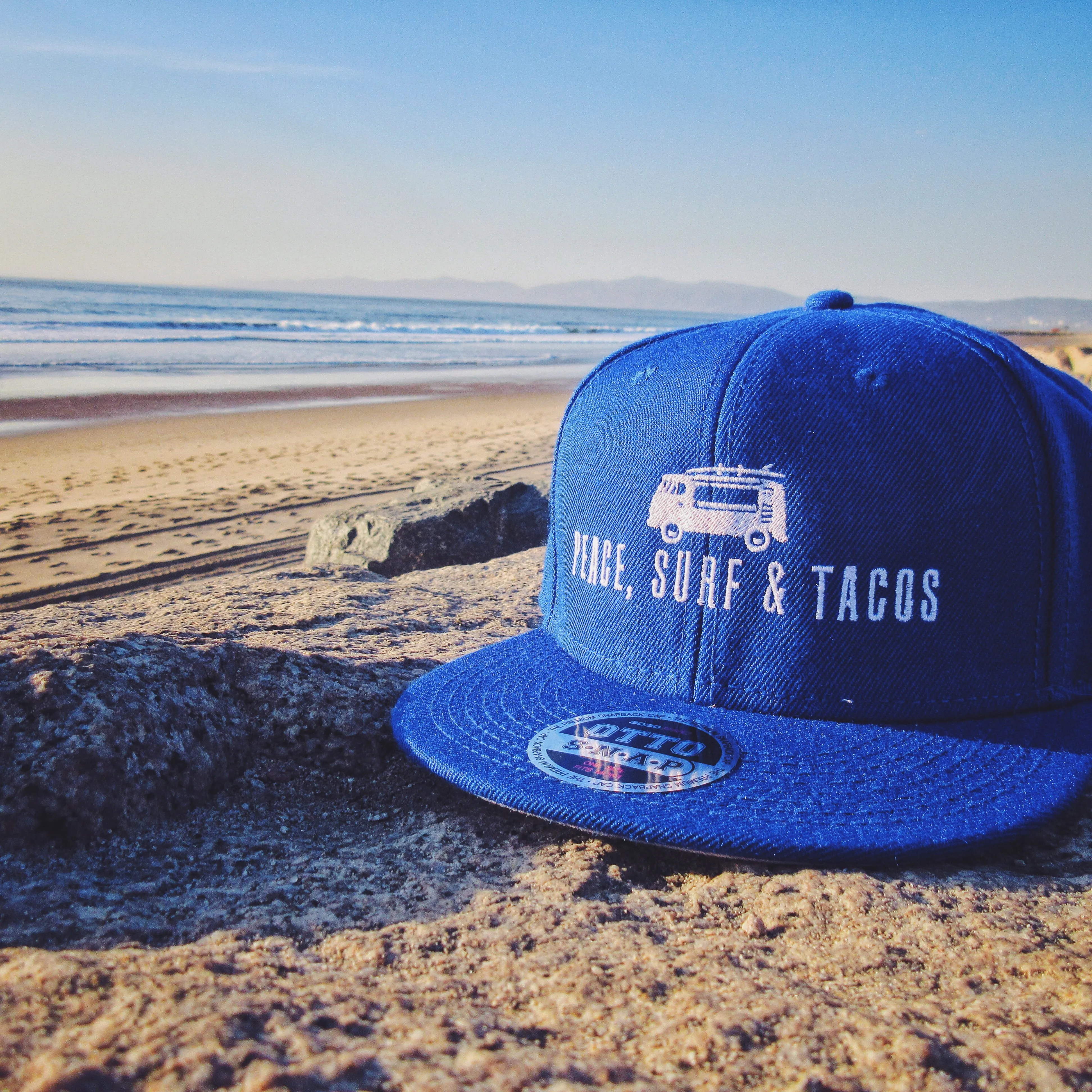 Peace Surf & Tacos Snapback Hat