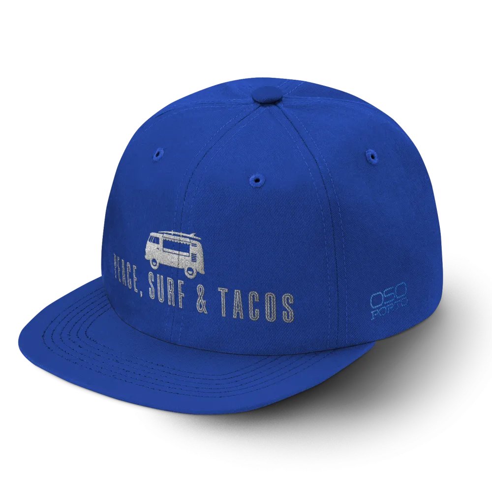 Peace Surf & Tacos Snapback Hat