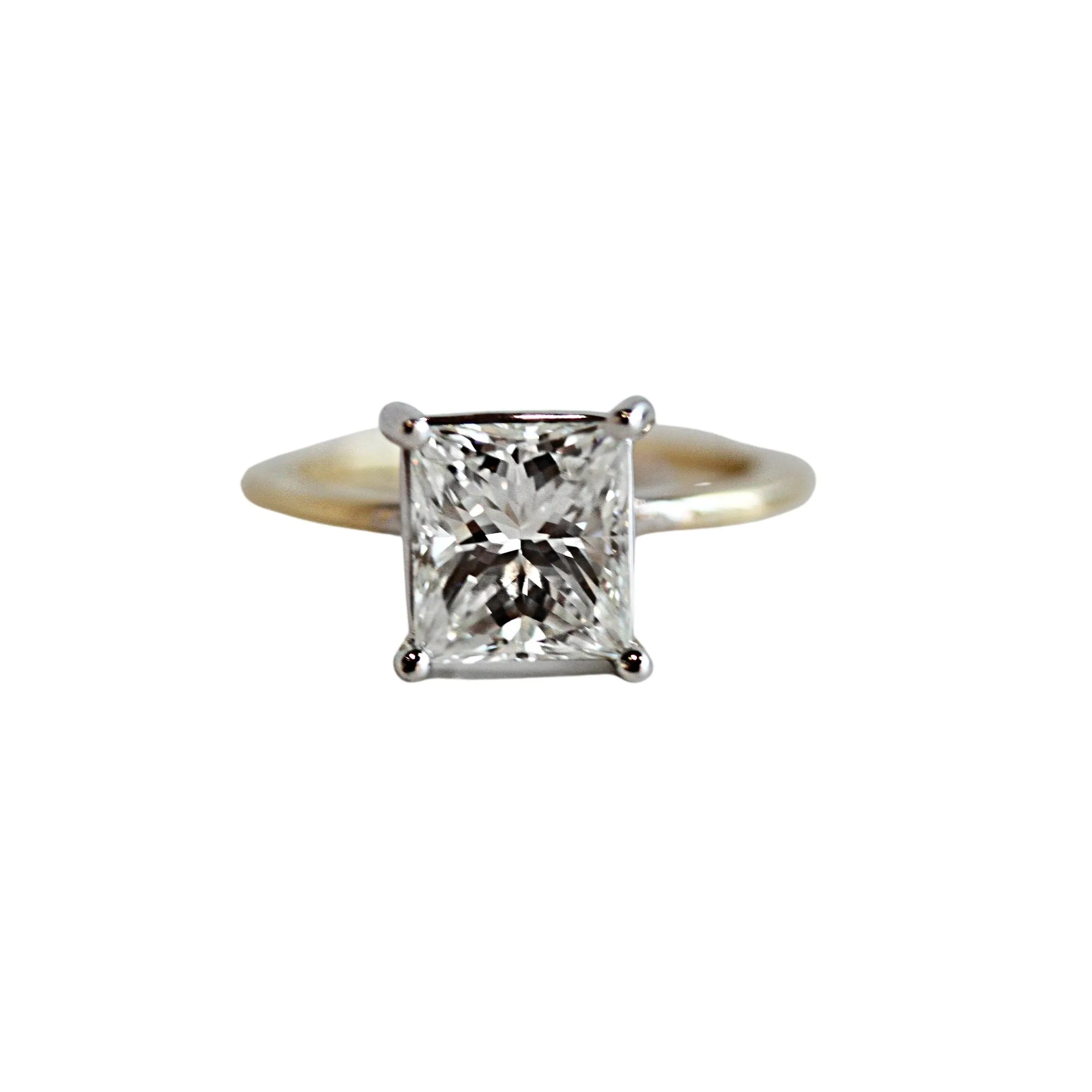 Prong Set Princess Cut Ring