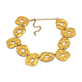 24K Qanika Gold Necklace for Women - Elegant, Luxury, Statement Jewelry