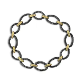 Ribbed Organic Shapes Bracelet