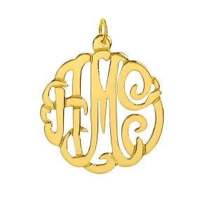 Script Monogram Pendant