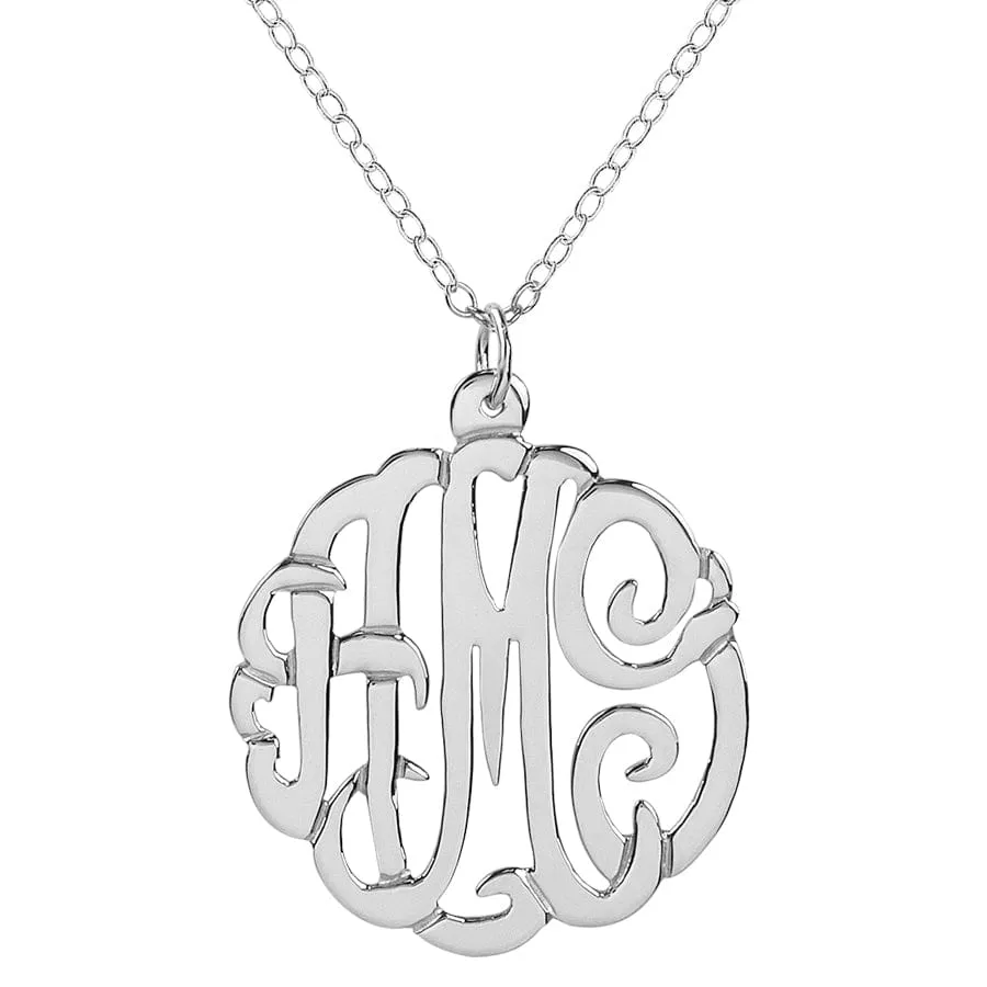 Script Monogram Pendant