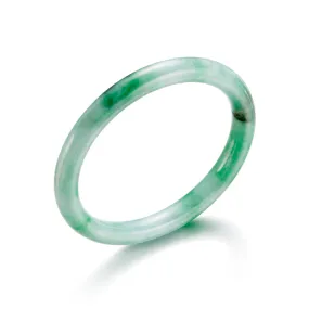 Smooth Green Jade Bangle