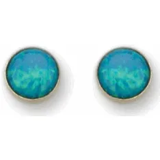 Stud Earrings Opal Israeli 9ct gold gorgeous earrings