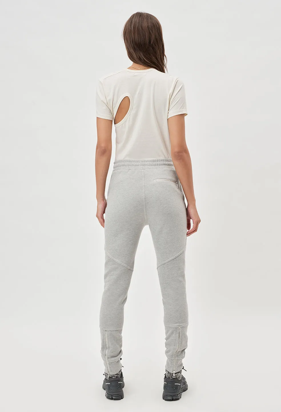 Supima Asymmetrical Tee / Birch