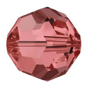 Swarovski 4mm Round - Padparadscha (10 Pack)