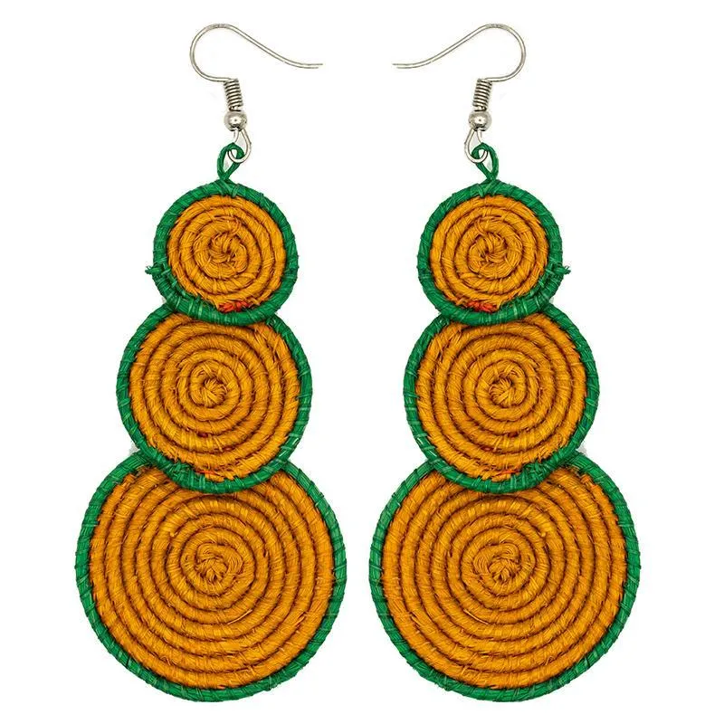 Tatu Embroidery Earrings 01