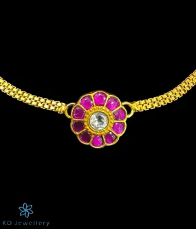 The Aanya Silver Choker Kundan Necklace