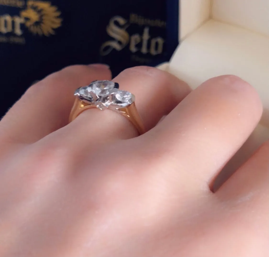 Trinity engagement ring ZER26