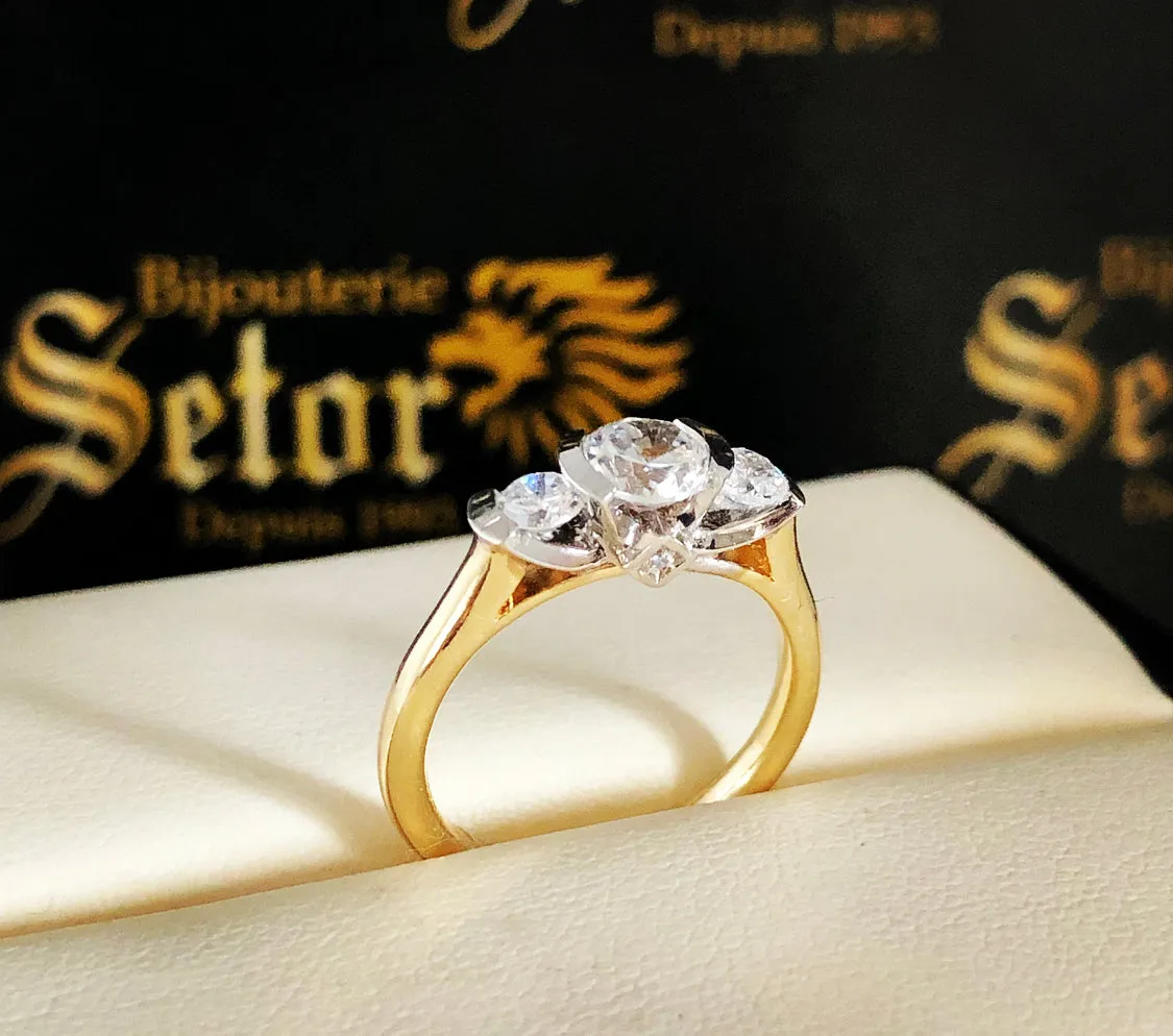 Trinity engagement ring ZER26